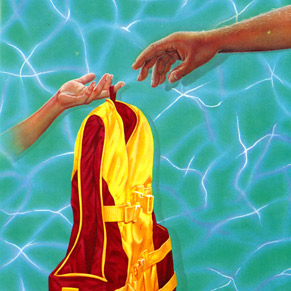 Ge a lifejacket art