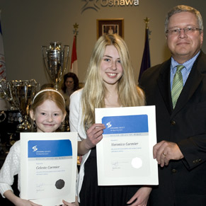 Veronica and Celeste Cormier