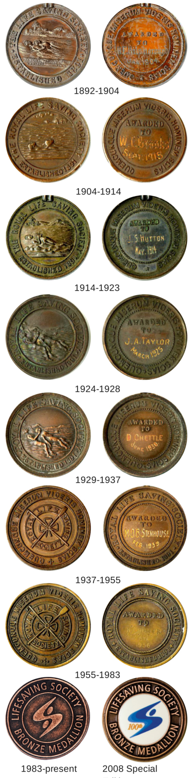 Bronze Medallions