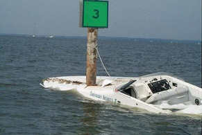 Boat crash