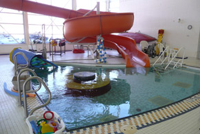 Indoor water slide